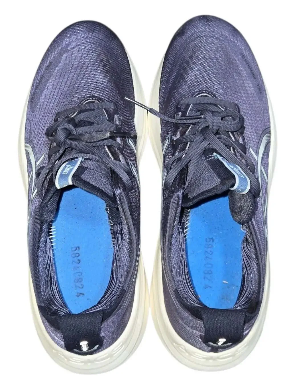ASICS Gel-Nimbus 27 Running Shoe Indigo Fog/Denim Blue Women's Size 11